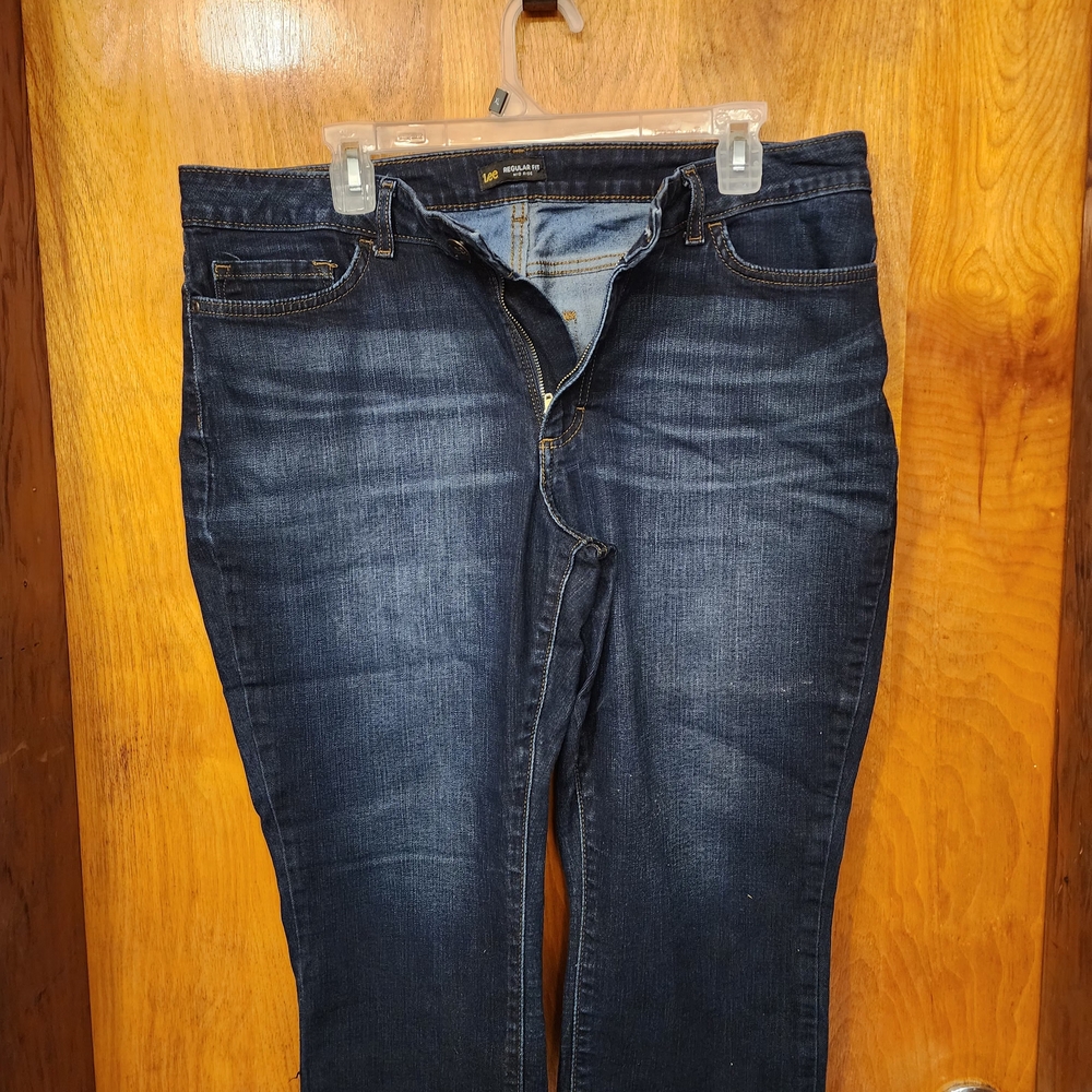 Classic Blue Denim Capris